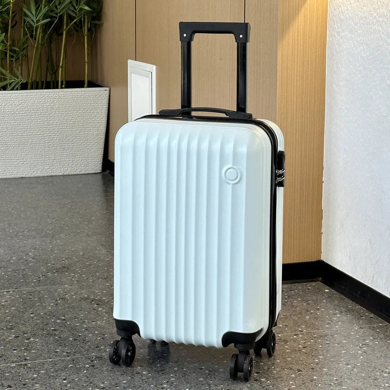 New 20inch Luggage, Carry-On Trolley Case, Pc Thickened Hard Shell Material, High-Strength Compression Resistance, Suitable for Both Men and Women