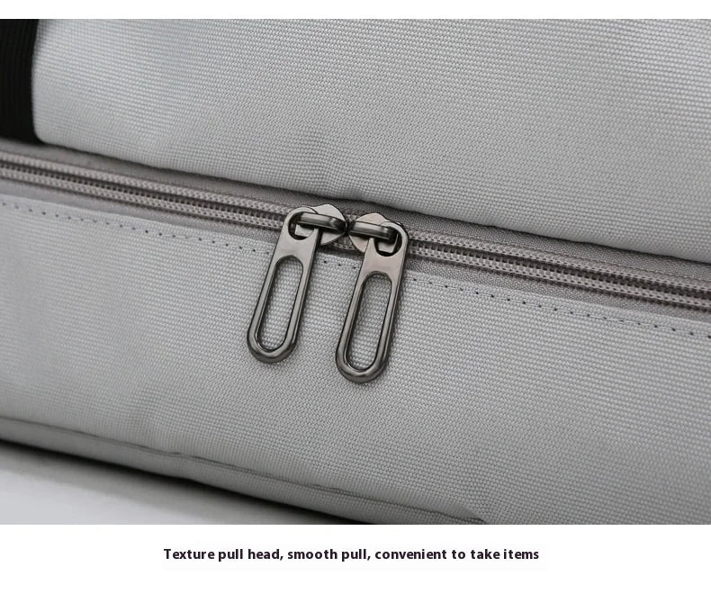 Large-capacity travel and gym bag