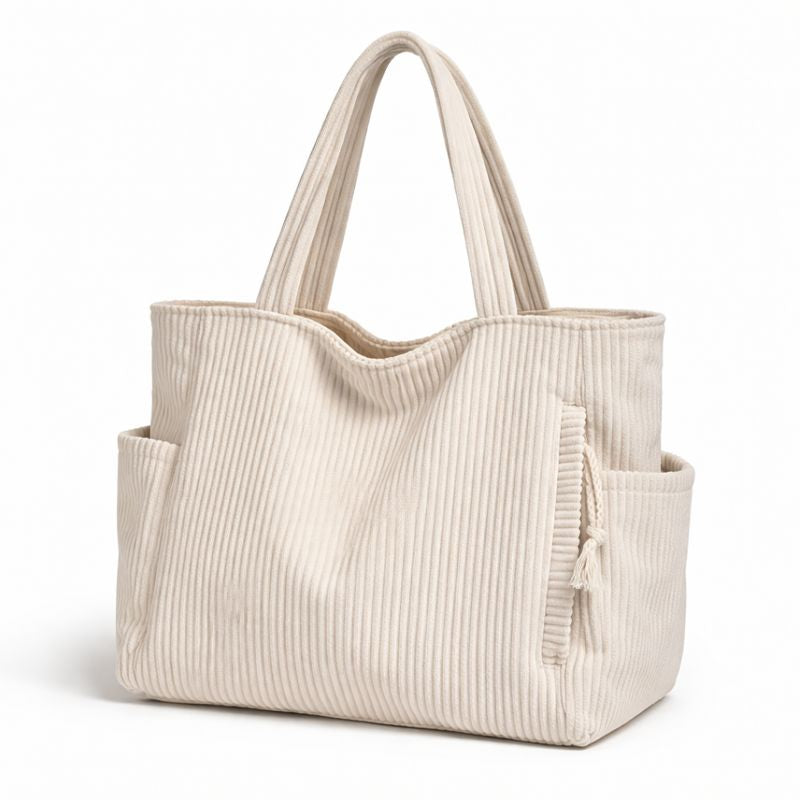Soft Corduroy Tote
