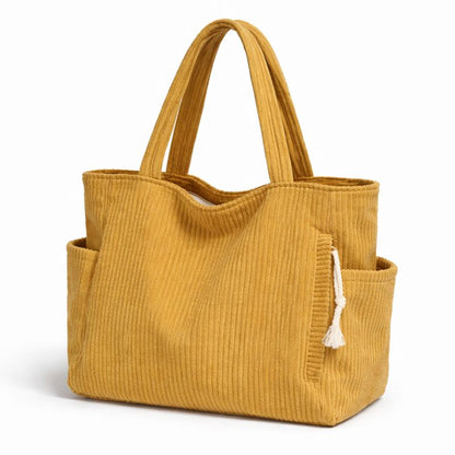 Soft Corduroy Tote
