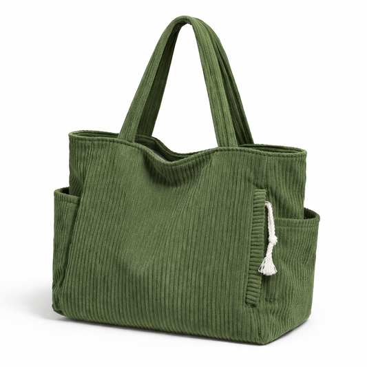 Soft Corduroy Tote