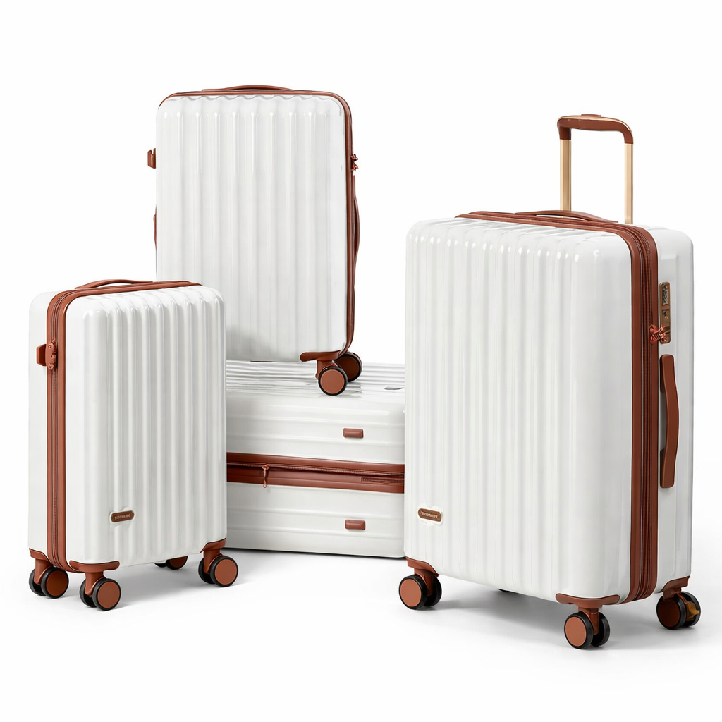 Expandable Anti-Scratch Smart Suitcase