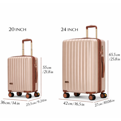 Expandable Anti-Scratch Smart Suitcase