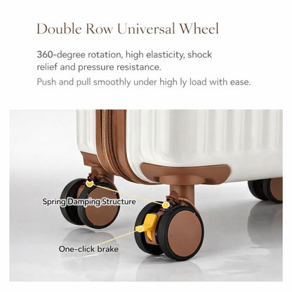 Expandable Anti-Scratch Smart Suitcase