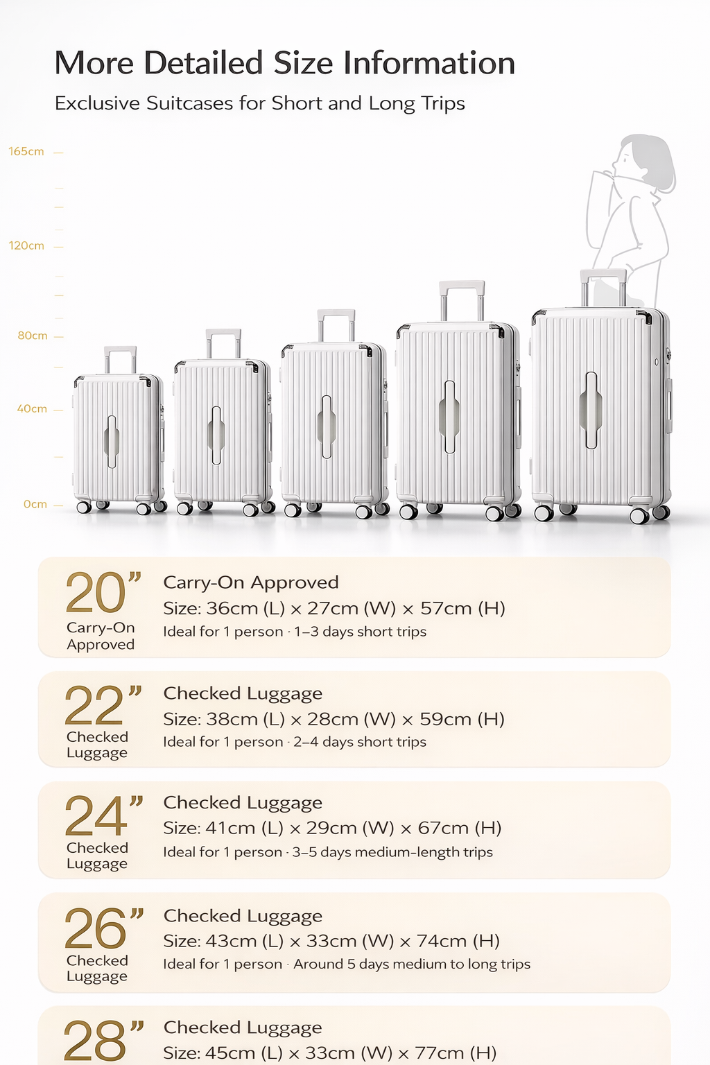 Expandable Travel Luggage