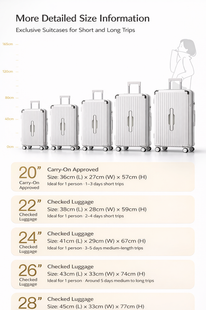 Expandable Travel Luggage