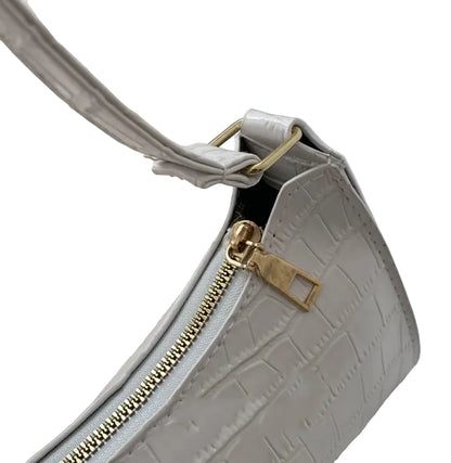 Alligator Pattern Shoulder Bag