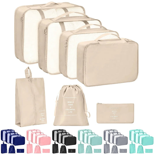 SmartPack 7-Piece Travel Organizer