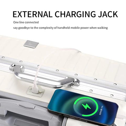 Premium Aluminum Rolling Suitcase