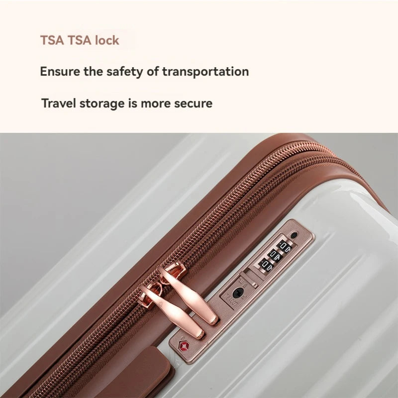 Expandable Anti-Scratch Smart Suitcase