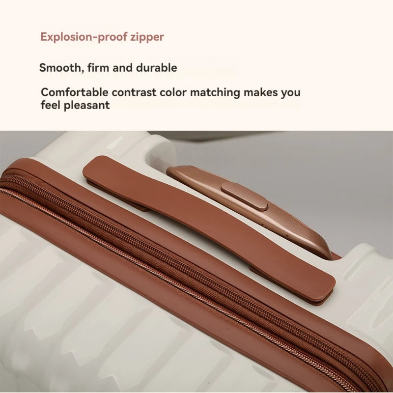 Expandable Anti-Scratch Smart Suitcase