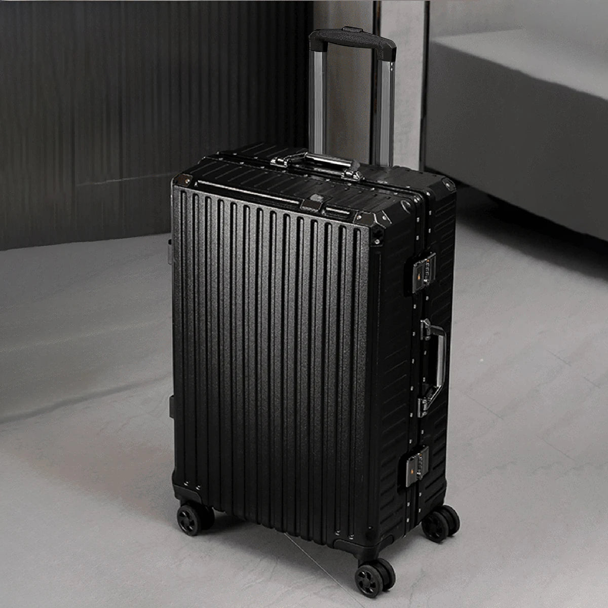 Premium Aluminum Rolling Suitcase