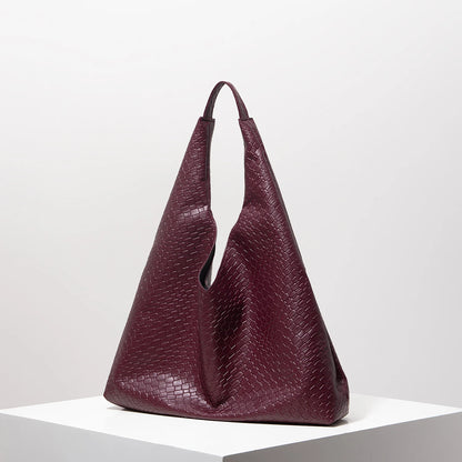 Minimalist Retro Shoulder Tote