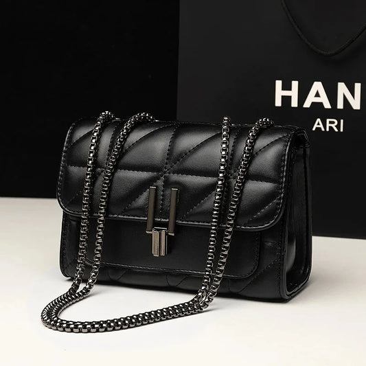 Chain Crossbody Tote Bag