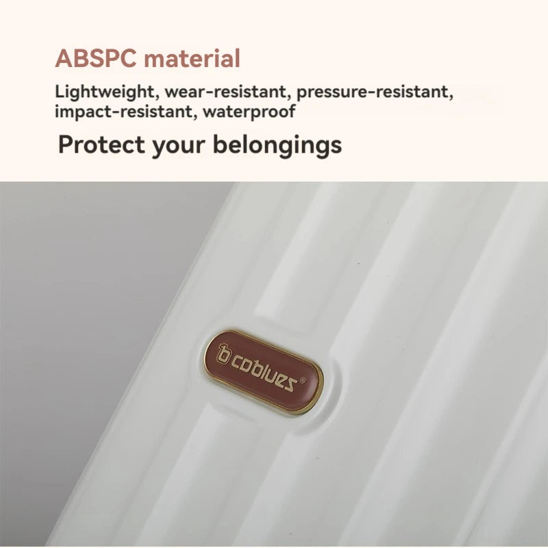 Expandable Anti-Scratch Smart Suitcase