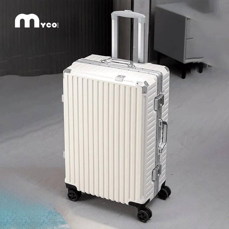 Premium Aluminum Rolling Suitcase