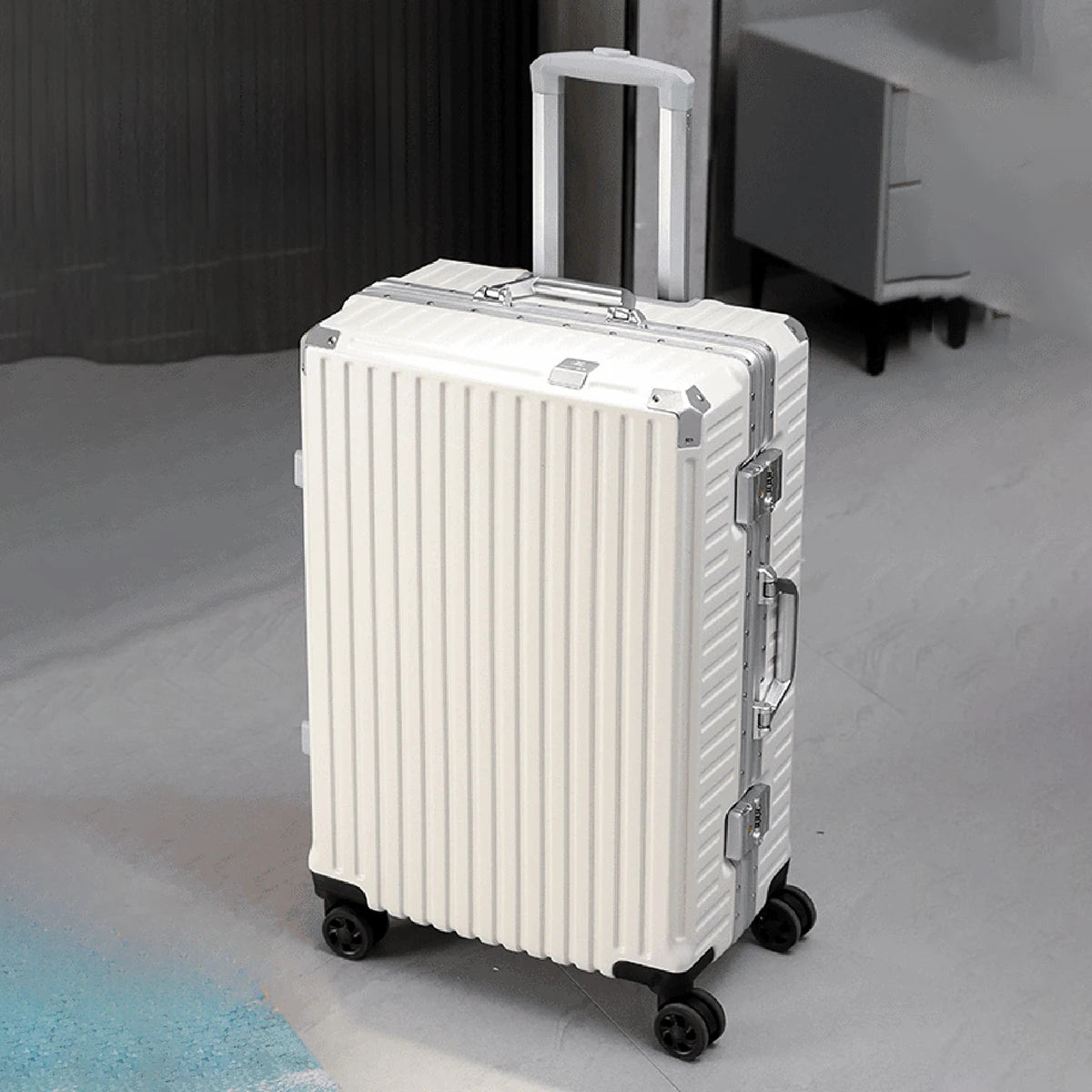 Premium Aluminum Rolling Suitcase
