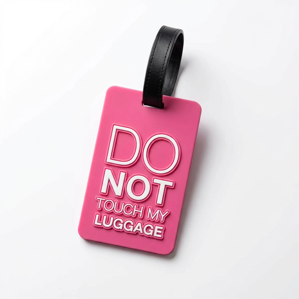 Don’t Touch My Bag” Luggage Tag – High-Quality Travel ID Accessory