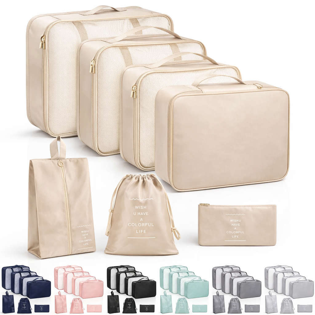 SmartPack 7-Piece Travel Organizer