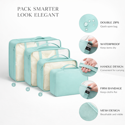 SmartPack 7-Piece Travel Organizer